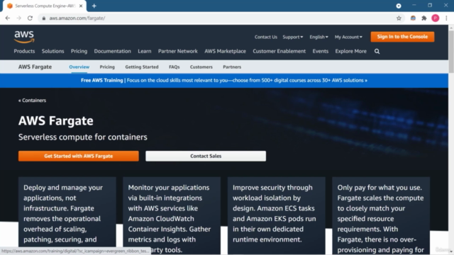 Master Containerization with AWS: Amazon ECS, EKS, Fargate - Screenshot_02