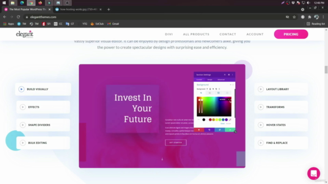 2022 - Create WordPress Website | Full Divi Theme Tutorial - Screenshot_04