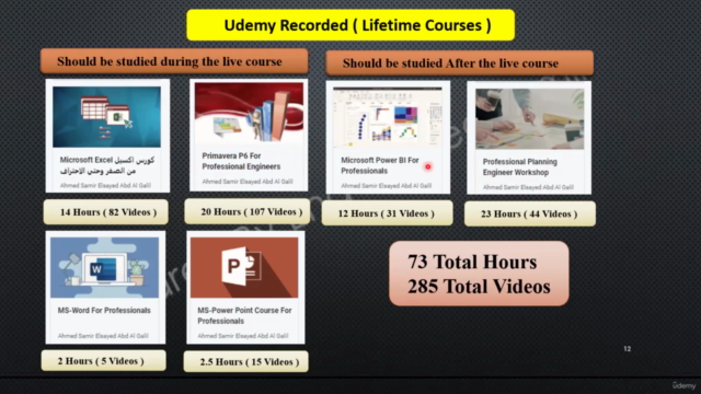Advanced Project Management and Primavera P6 Course – Screenshot 2