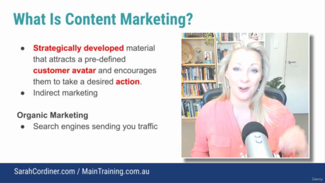 Content Marketing Masterclass – Screenshot 1