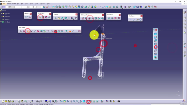 Catia Imagine Shape ile Modelleme – Screenshot 2