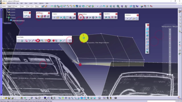 Catia Imagine Shape ile Modelleme – Screenshot 4