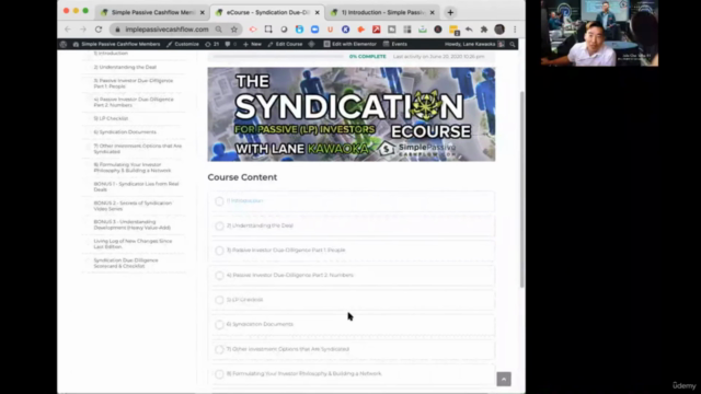 Complete Guide to Real Estate Syndication E-course (2021) – Screenshot 1
