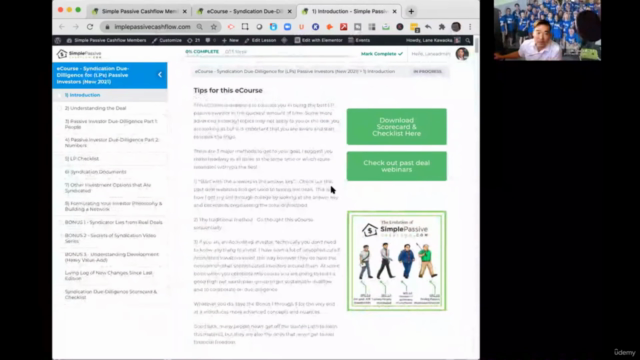 Complete Guide to Real Estate Syndication E-course (2021) – Screenshot 2