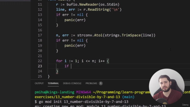 Learn Programming With Go (Golang) One Game at a Time (2024) – Screenshot 3