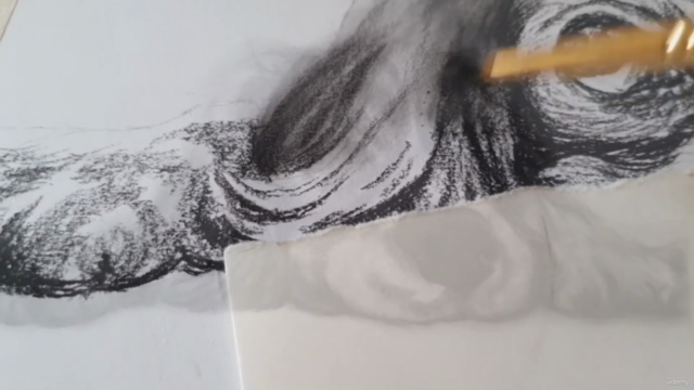 How To Sketch and Draw a Realistic Puppy in Charcoal – Screenshot 2