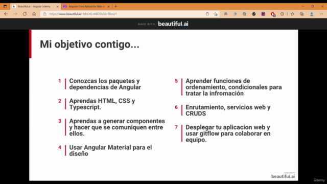 Angular-Full App con Angular Material y Firebase desde cero – Screenshot 1