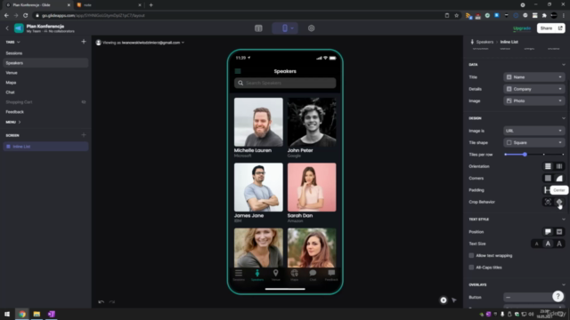 Kurs GlideApps – aplikacja bez kodowania – Screenshot 3