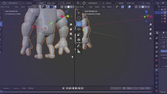 Criatura para jogos realista com Blender e Substance Painter - Screenshot_01