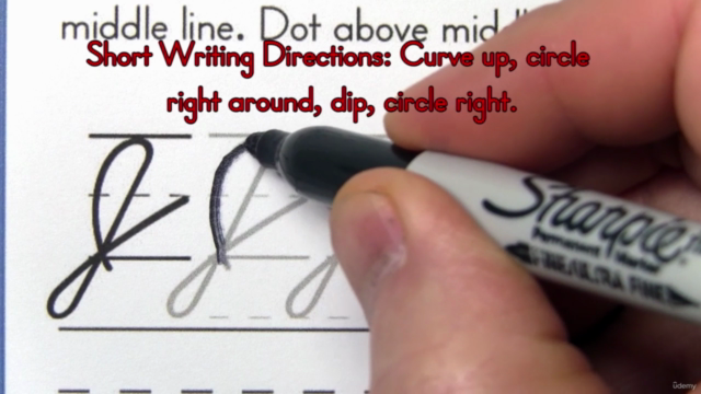 Cursive Capital & Lower Case Letter Writing – Screenshot 4