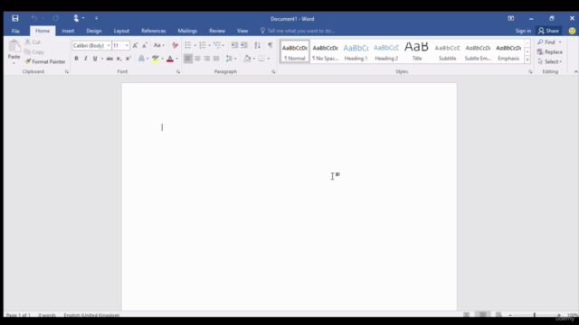 Master Microsoft Word 2016 And 2019 – Screenshot 1