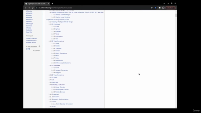 Diseño 3D en JavaScript: introducción a JSCAD – Screenshot 1