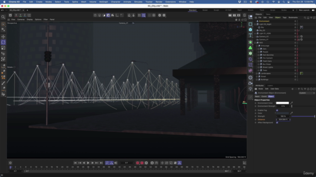 Create a Cityscape with Cinema 4D + Photoshop – Screenshot 4
