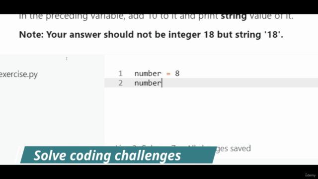 Python for Complete Beginners | Create Mini Games – Screenshot 4