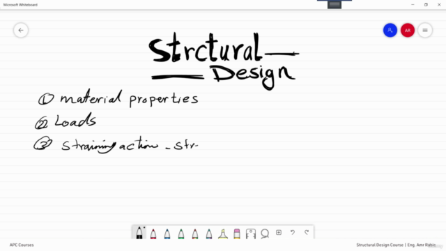أساسيات عملية التصميم الإنشائي واختيار النظام الإنشائي – Screenshot 2