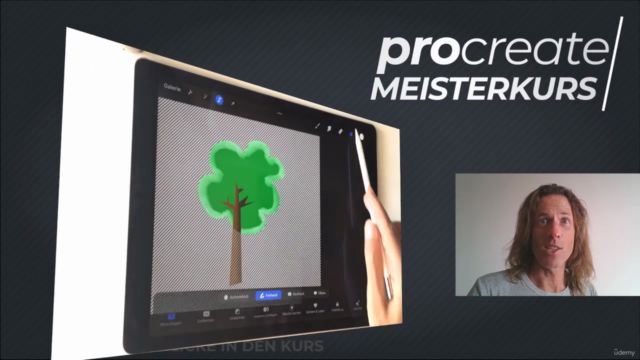 Procreate - schnell und kinderleicht lernen - Meisterkurs – Screenshot 4