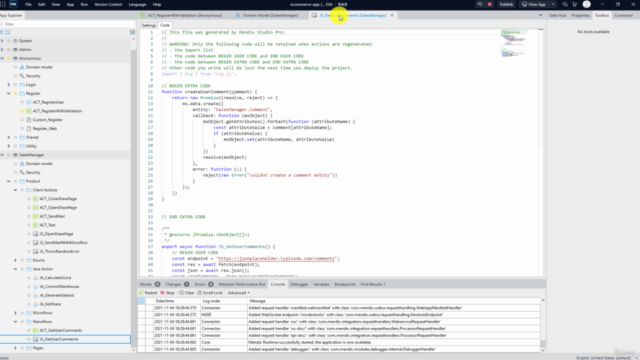 Mendix 9.6 : Building an e-Commerce Application [Advanced] – Screenshot 1
