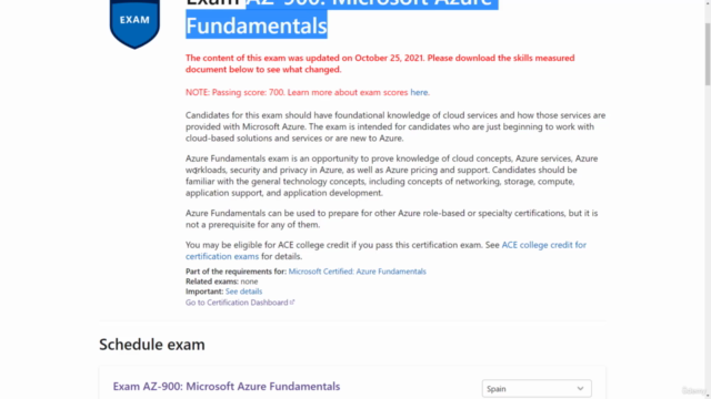 【한글자막】 하루만에 AZ-900 Microsoft Azure Fundamentals 시험 합격하기 2025 – Screenshot 1