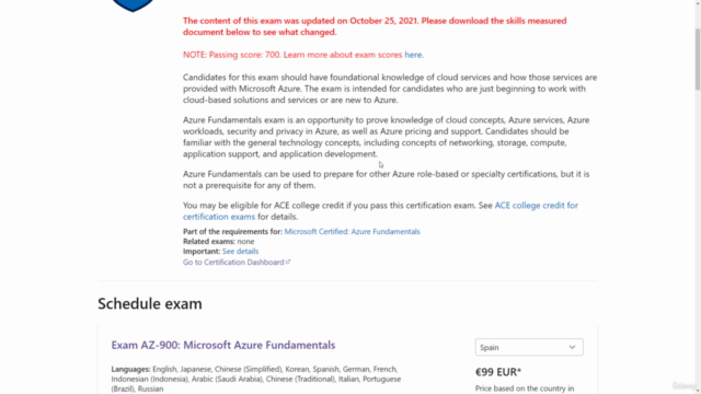 【한글자막】 하루만에 AZ-900 Microsoft Azure Fundamentals 시험 합격하기 2025 – Screenshot 3