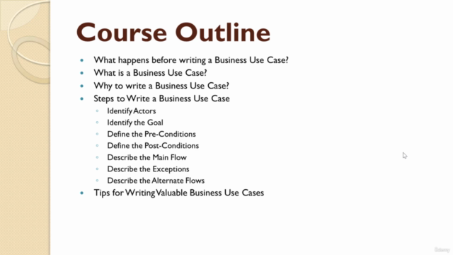 Learn How to write Business Use Case – Screenshot 3