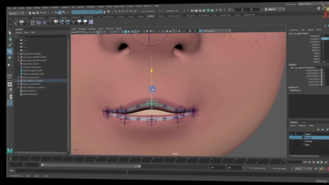 Rig facial para animación en Maya - Screenshot_03