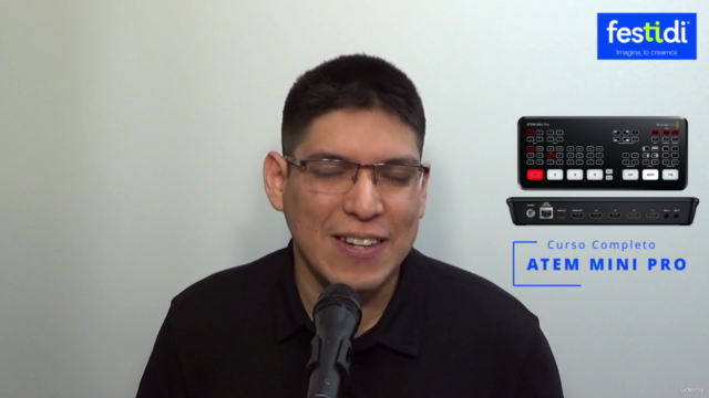 Curso Completo de ATEM Mini Pro - Blackmagic Design – Screenshot 1