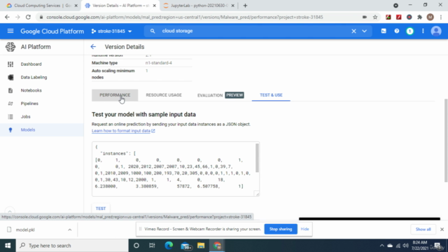 Deploy machine learning models on Google Cloud AI Platform – Screenshot 3