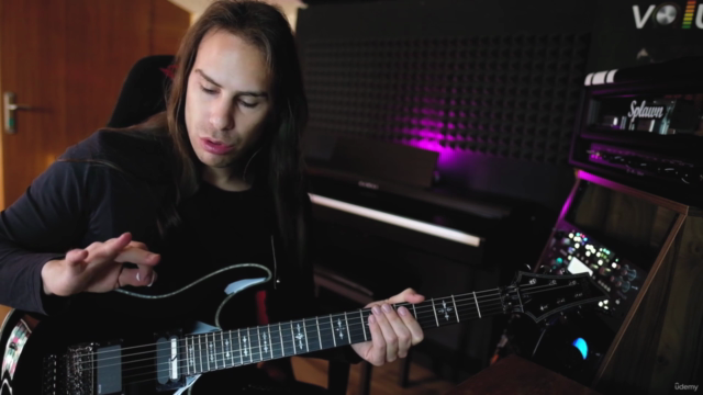 Elektro Gitar'da Hybrid Picking Tekniği – Screenshot 1