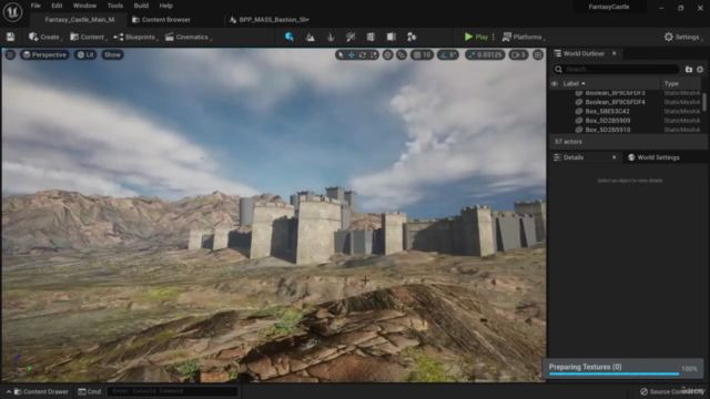 Modeling a Castle in Unreal Engine 5 – Screenshot 4