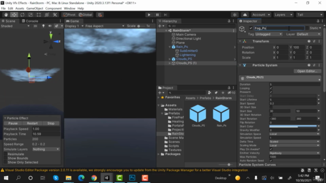 Visual Effects in Unity Particle Systems [Beginner's Guide] – Screenshot 2