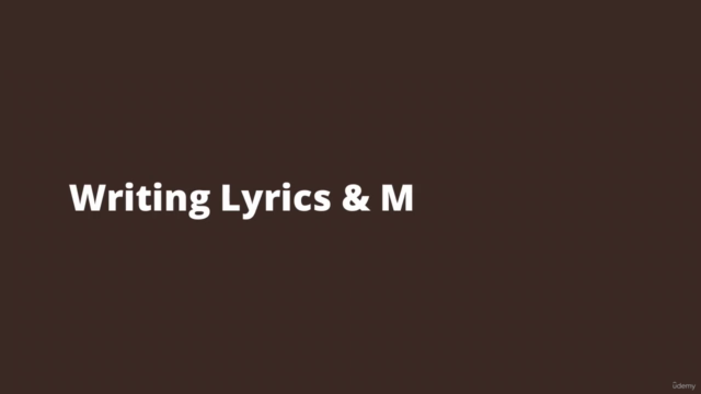Complete Lyrics, Song writing & Music Theory Essentials Camp – Screenshot 1
