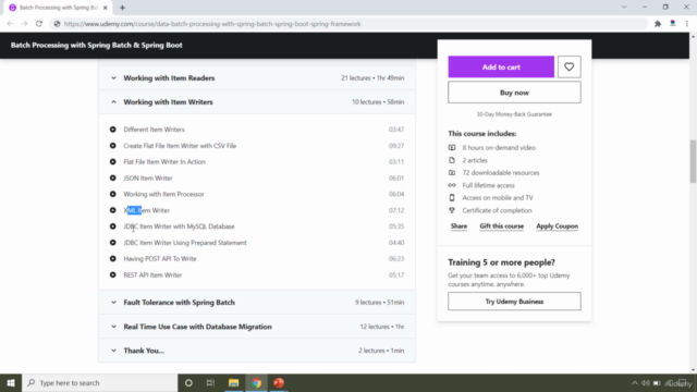 Batch Processing with Spring Batch & Spring Boot – Screenshot 3