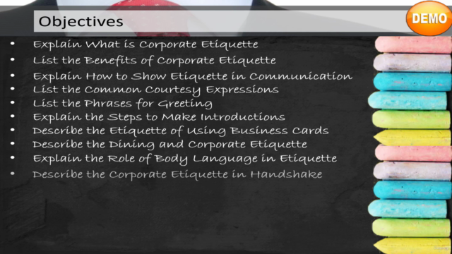 Corporate Etiquette – Screenshot 3