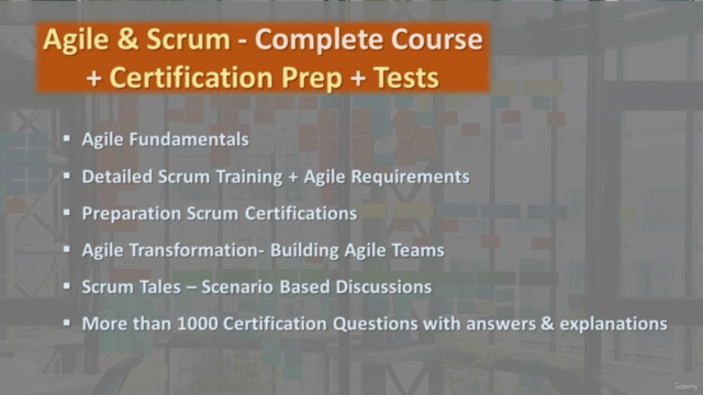 Agile & Scrum: Complete Course + Certification Preparation - Screenshot_01