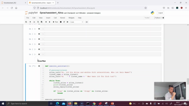 Sprachassistent mit Python  auf Deutsch - Alexa Klon - Screenshot_02