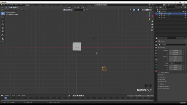 Blender For Beginners: Making Your First 3D Scene – Screenshot 2