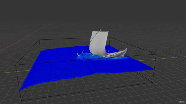 Simulazione di liquidi in Blender con Mantaflow – Screenshot 2