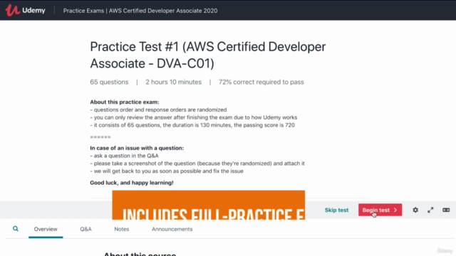 【한글자막】 AWS Certified Developer Associate 시험 합격을 위한 모든 것! - Screenshot_03