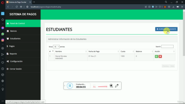 Sistemas de Pagos con PHP, MySql, JavaScript y MVC. – Screenshot 2