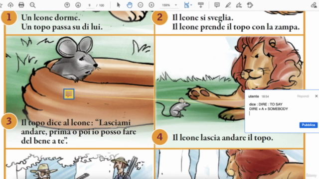 Learn Italian through Readings- Beginners / Intermediate – Screenshot 1