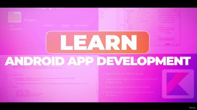 Android App Development with Kotlin | Beginner to Advanced – Screenshot 2