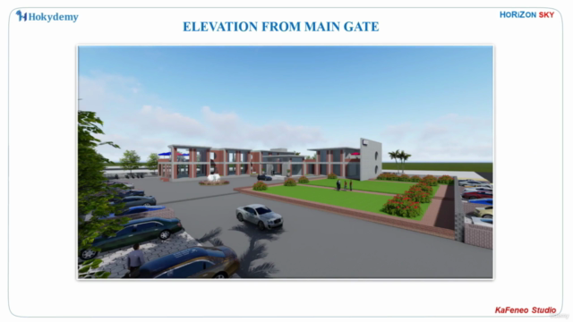 Architecture Planning Of 20,000 sqft Corporate Office – Screenshot 4