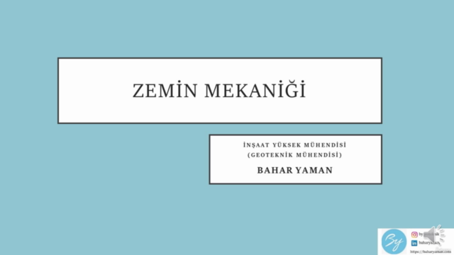 Zemin Mekaniği Konu Anlatımı ve Soru Çözümü – Screenshot 1