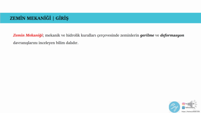 Zemin Mekaniği Konu Anlatımı ve Soru Çözümü – Screenshot 3