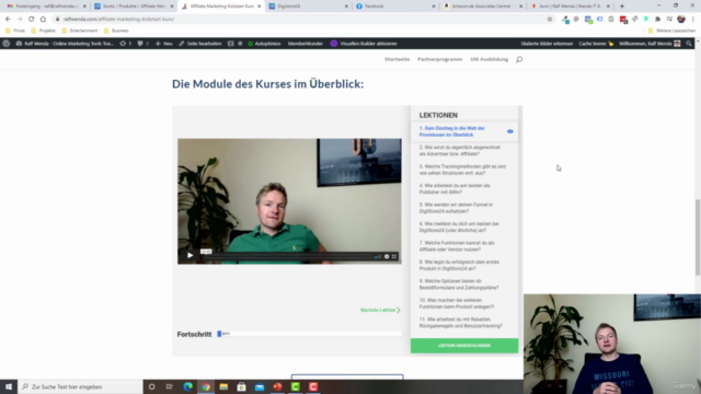 Affiliate Marketing Kickstart Kurs – Screenshot 2