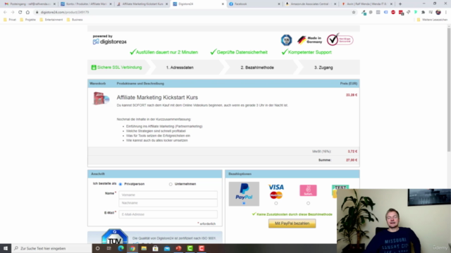 Affiliate Marketing Kickstart Kurs – Screenshot 3