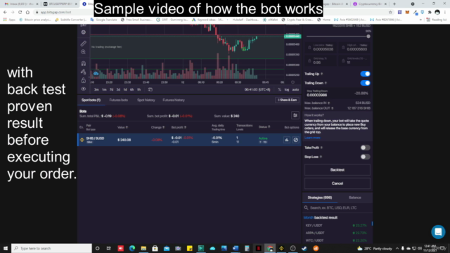 Bitcoin Cryptocurrency Binance Trading Bots Passive Income - Screenshot_01