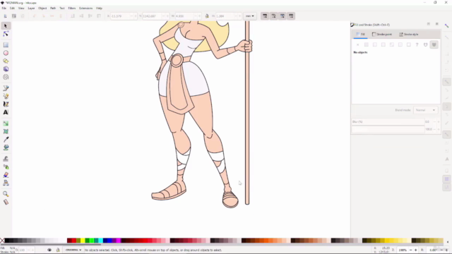Cartoon Character Design from Zero – Screenshot 1