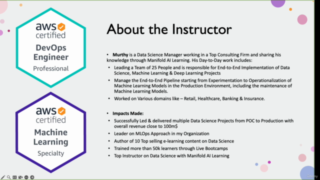 MLOps with AWS - Bootcamp - Zero to Hero Series – Screenshot 1