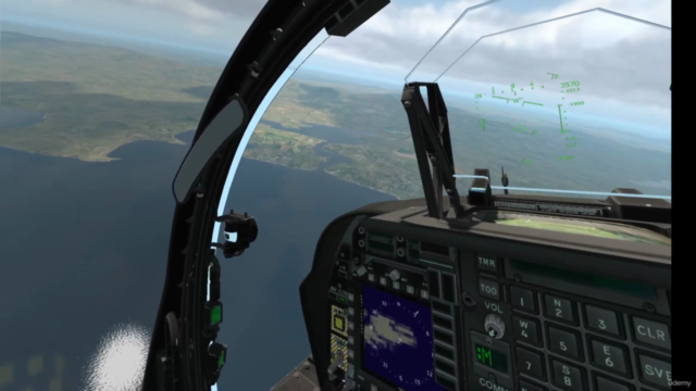Exploring the WORLD in VR. Falkland Islands in the Harrier. – Screenshot 1
